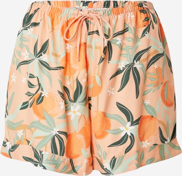 Pantalon de pyjama Hunkemöller en orange : devant