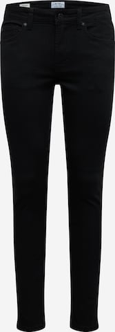 Only & Sons Skinny Jeans 'Warp Life' in Black: front