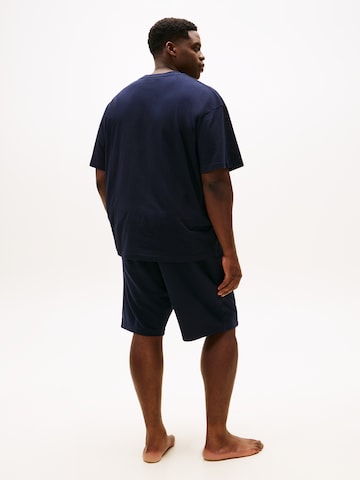 Tommy Hilfiger Underwear Plus Тениска в синьо