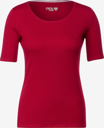 CECIL - Camiseta 'Lena' en rojo: frente