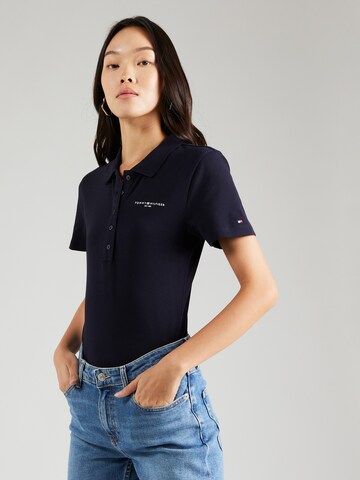 TOMMY HILFIGER - Camisa em azul: frente