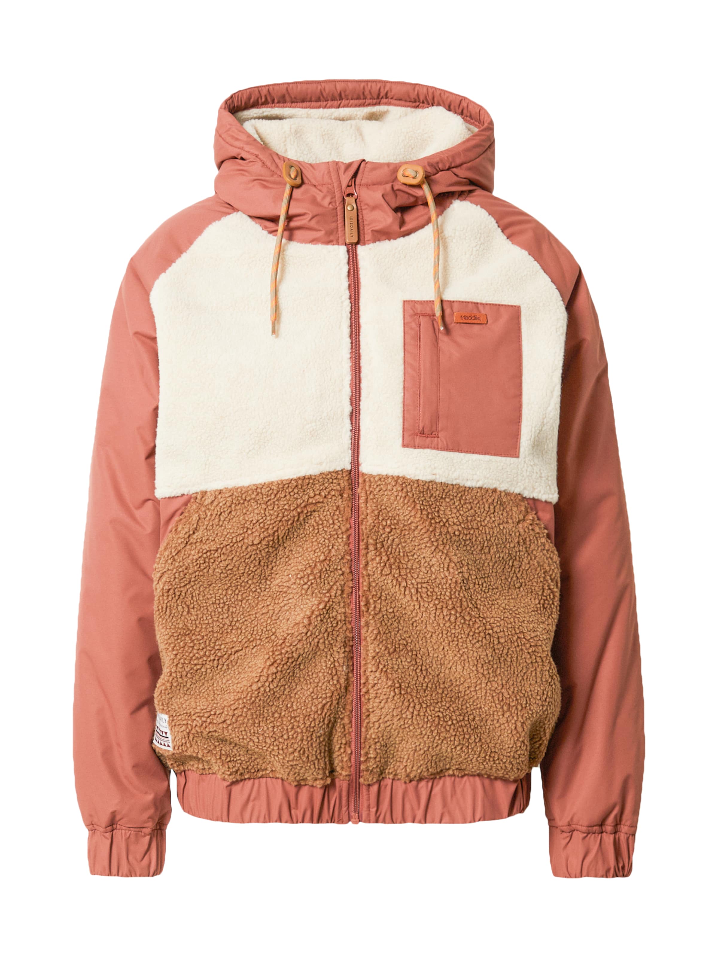 Iriedaily Φθινοπωρινό και ανοιξιάτικο μπουφάν 'Arctikmix' σε πορτοκαλί: μπροστά