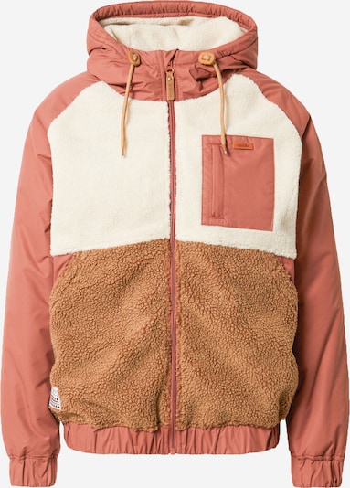 Iriedaily Välikausitakki 'Arctikmix' värissä vaaleanruskea / aprikoosi / valkoinen, Tuotenäkymä