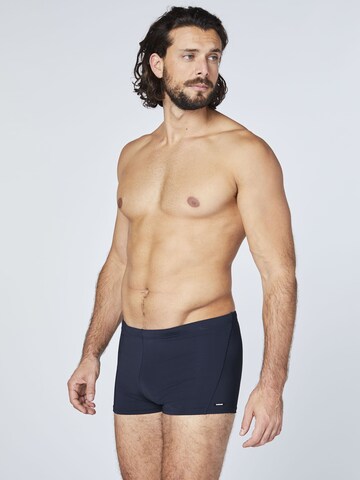 CHIEMSEE Swim Trunks in Blue: front