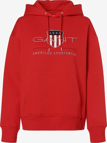 GANT Sweatshirt in Rot: predná strana
