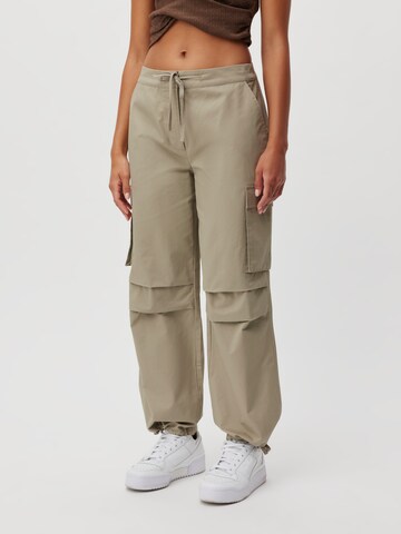 LeGer by Lena Gercke Loose fit Cargo trousers 'Kayleen' in Beige: front