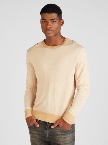 TOMMY HILFIGER Sweater in Beige: front