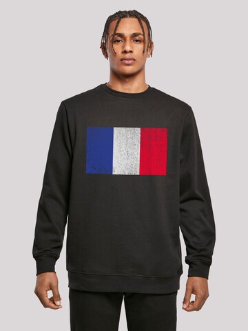 F4NT4STIC Sweatshirt in Black: front