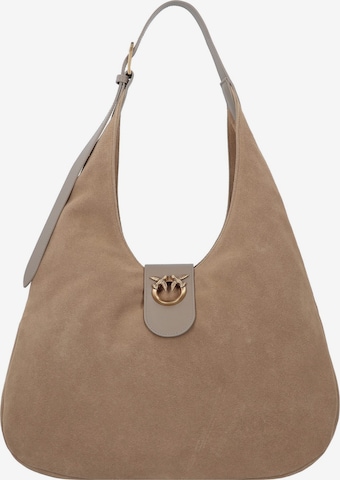 PINKO Shoulder Bag in Brown: front