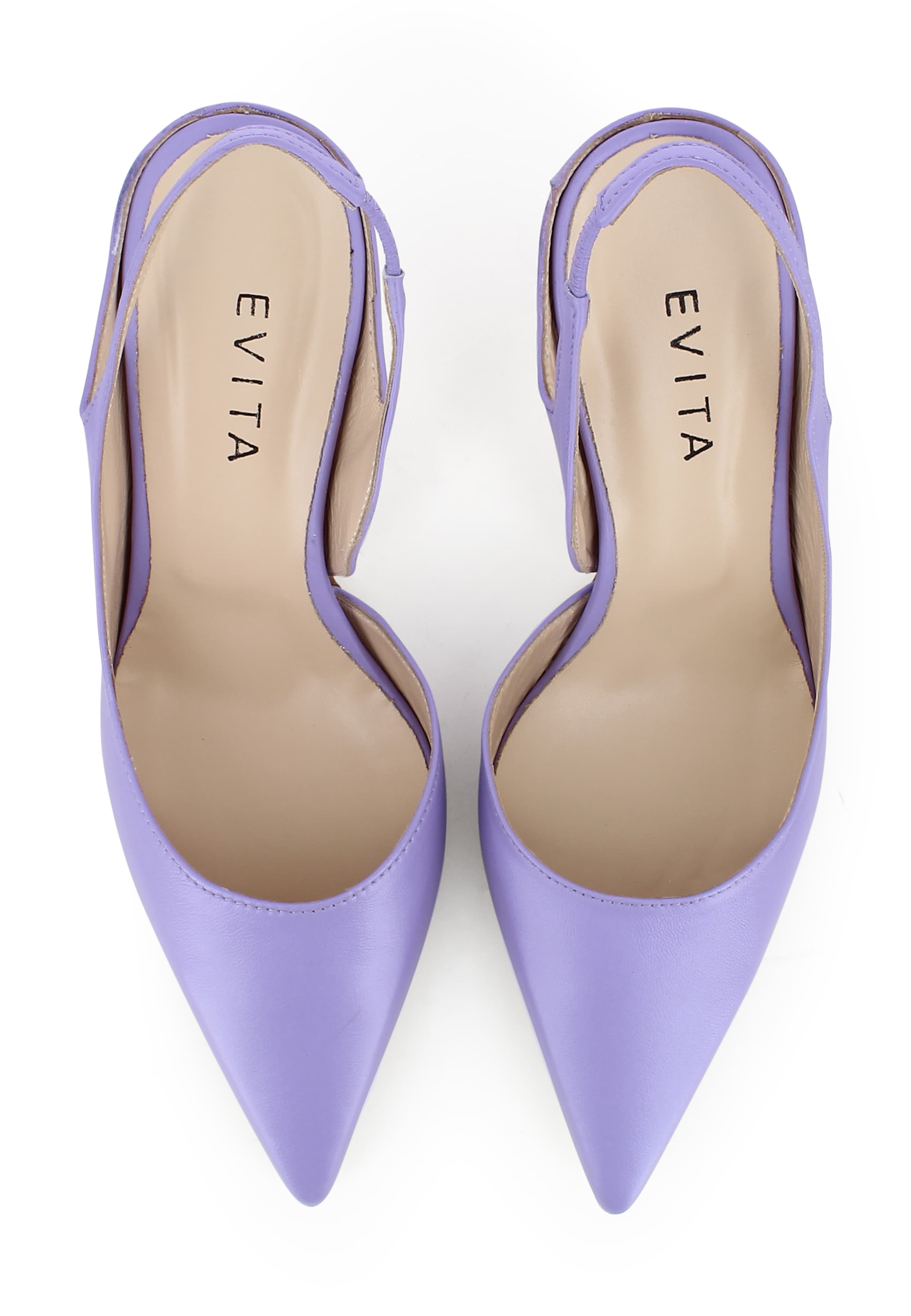 EVITA Slingback pumps 'PENELOPE' in Purple