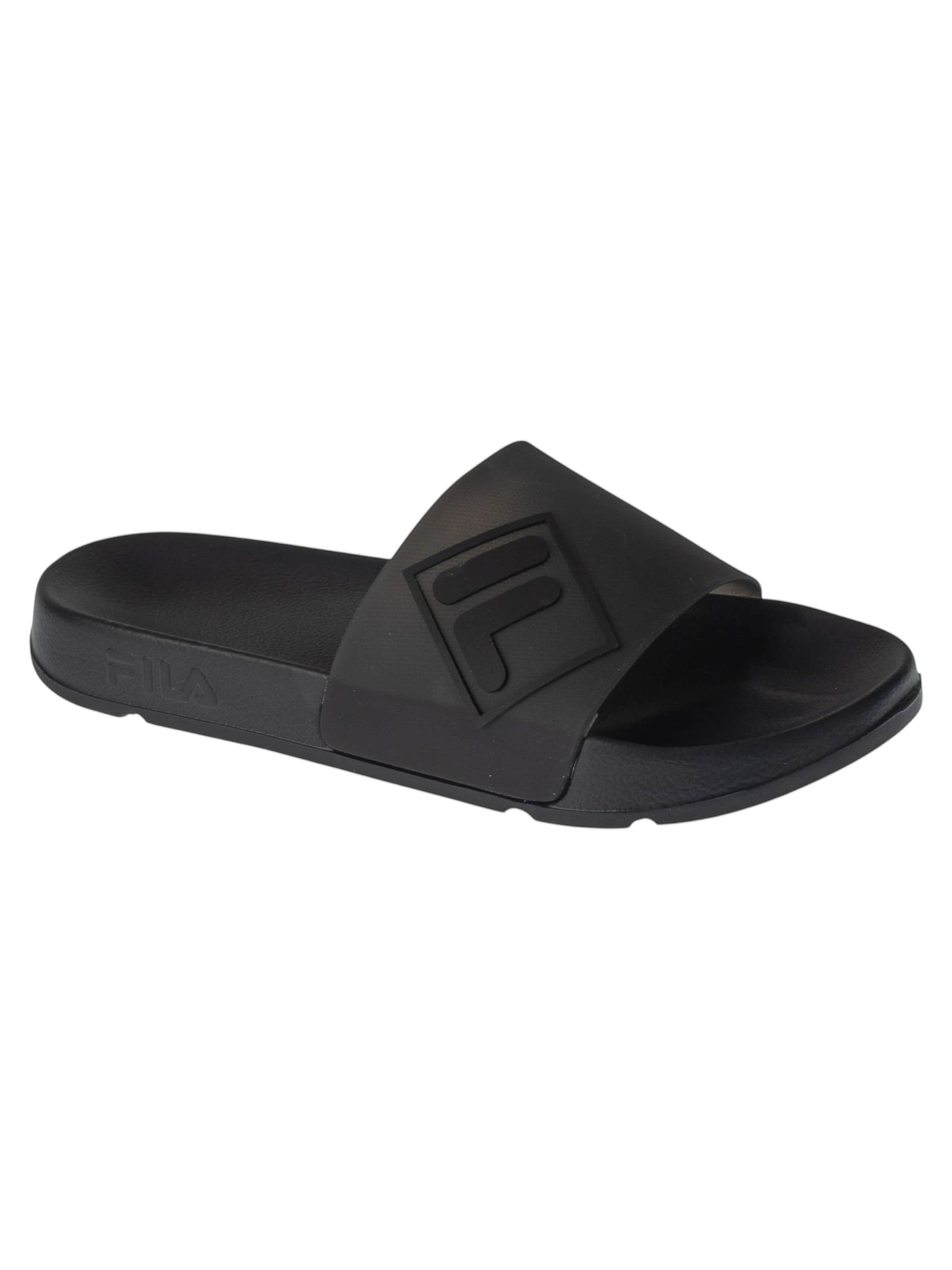 FILA Beach & Pool Shoes 'Fila Morro Bay Lugo' in Black: front