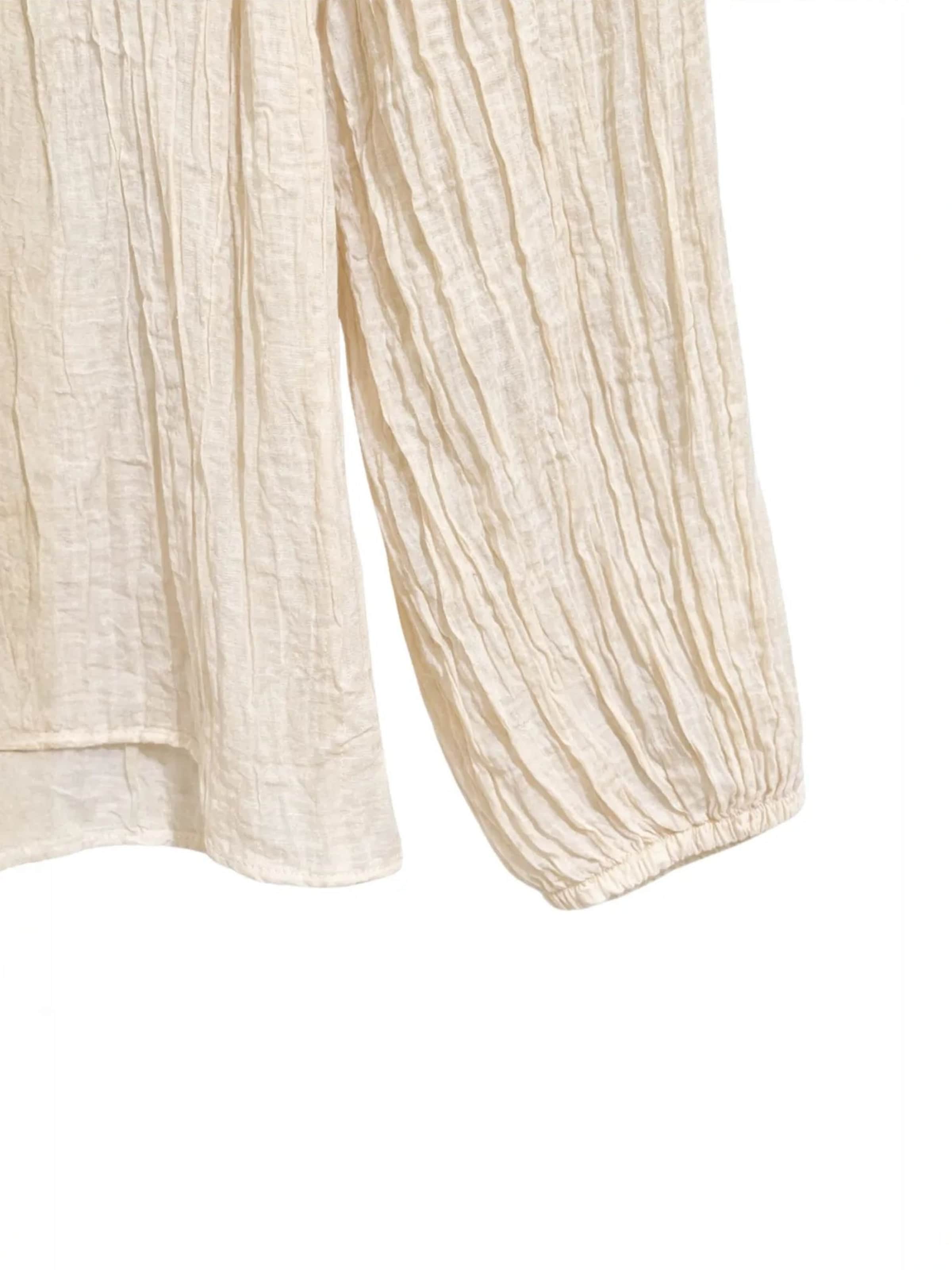 Camicia da donna di MixRay in beige