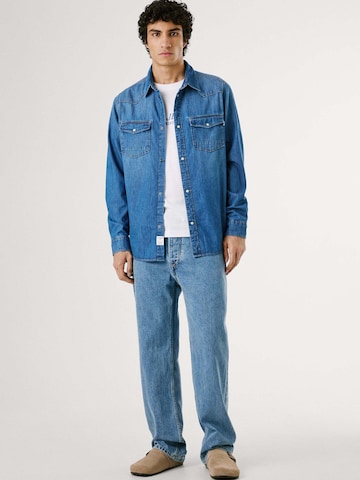 Coupe regular Chemise Pepe Jeans en bleu
