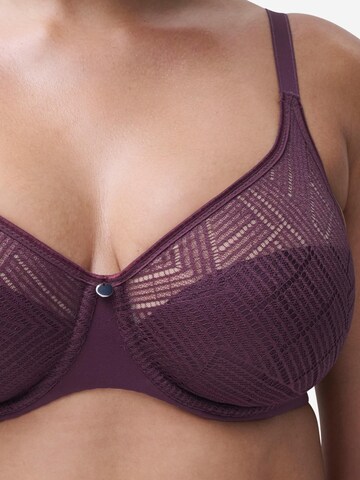 Chantelle Bra 'Emma' in Purple