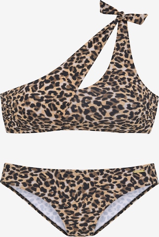 BRUNO BANANI Bustier Bikini w kolorze mieszane kolory: przód