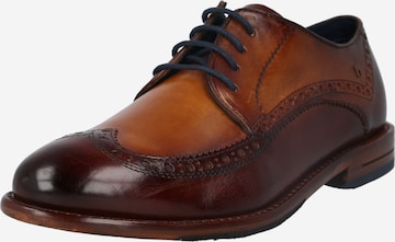 bugatti Lace-Up Shoes 'Livorno' in Brown: front