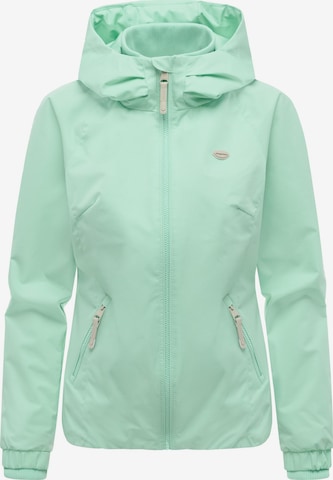 Ragwear Funkcionalna jakna 'Dizzie' | zelena barva: sprednja stran