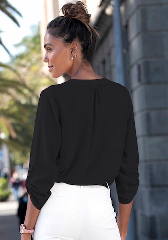 LASCANA Blouse in Black