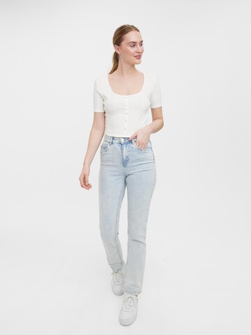 VERO MODA T-shirt 'Natasha' i vit