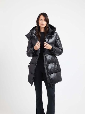 Manteau d’hiver 'Colonia' JACK1T en noir : devant