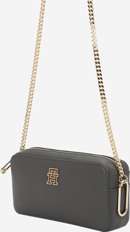 TOMMY HILFIGER Crossbody Bag 'Timeless' in Grey: front