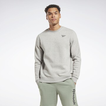 Reebok Sportsweatshirt in Grau: Vorderseite