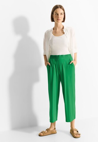 CECIL Wide Leg Hose in Grün