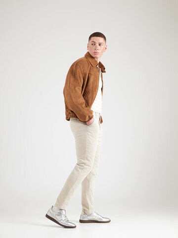 Tapered Pantaloni chino di Lindbergh in grigio