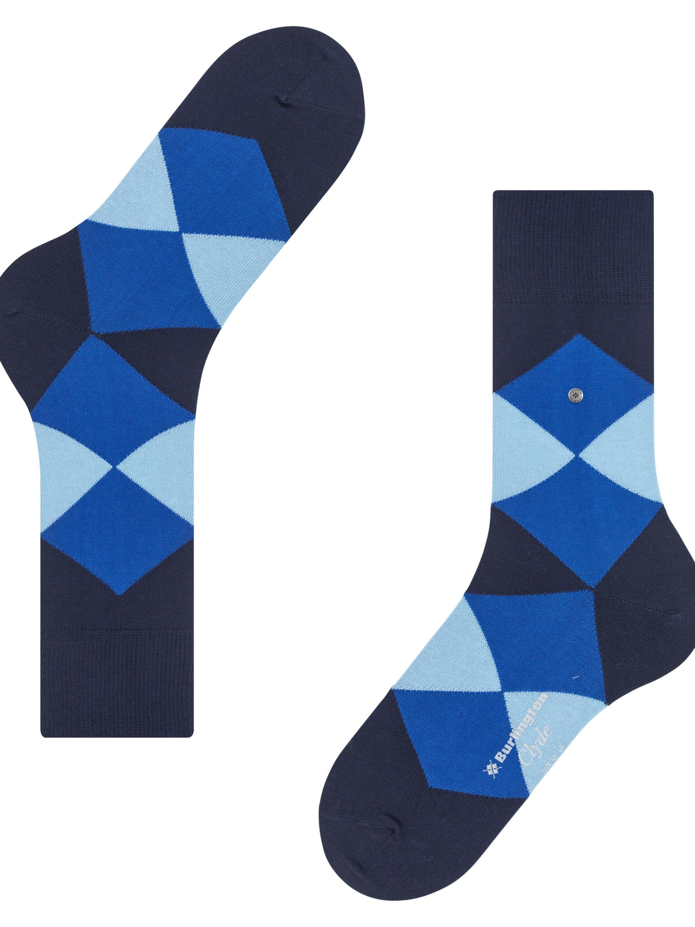 BURLINGTON Socks 'Clyde' in Blue