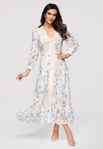 Robe Ombre en beige