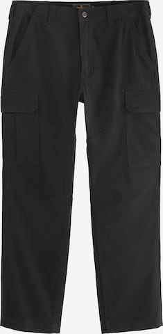 Pantalon cargo Next en noir : devant