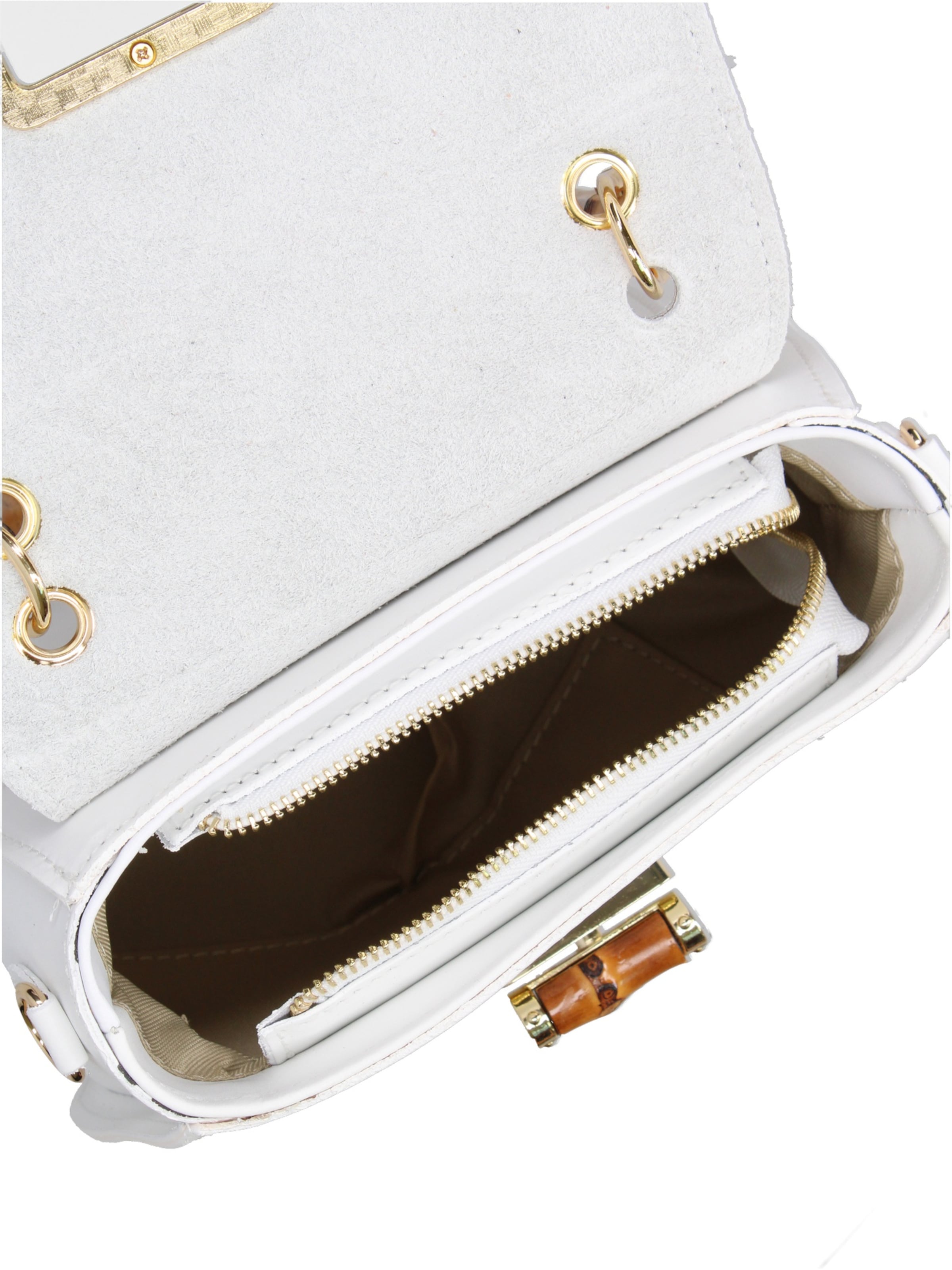 Borsa a mano di Gave Lux in bianco