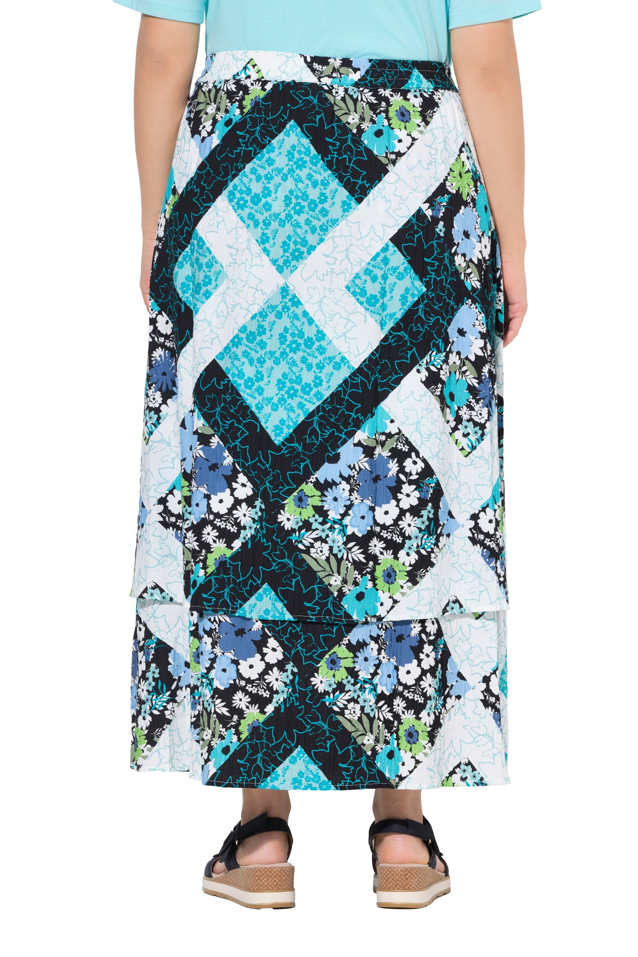 Ulla Popken Rok in Blauw