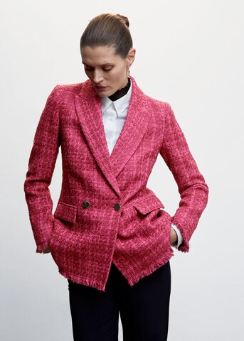 MANGO Blazer in Pink: front