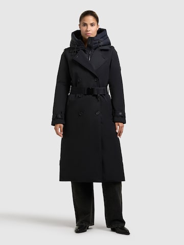 Cappotto invernale 'Elena2' di khujo in blu: frontale
