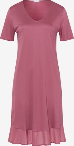 Hanro Nachthemd ' Faye ' in Roze: voorkant