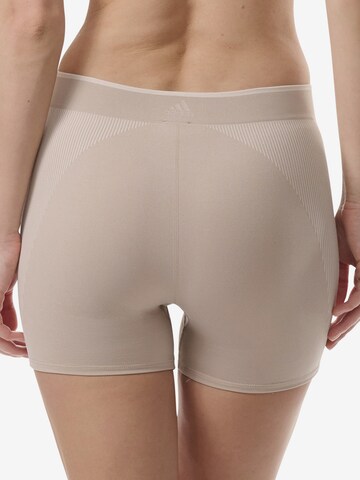 ADIDAS SPORTSWEAR Shorts ' High Waist - Sport Active Contour Seamless ' in Beige