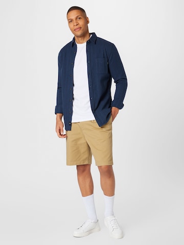 Coupe slim Chemise Dockers en bleu