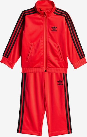 ADIDAS ORIGINALS Jogginganzug 'Adicolor Firebird' in Rot: Vorderseite