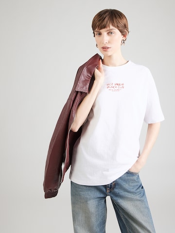 Tricou 'JXMILLOW' de la JJXX pe alb