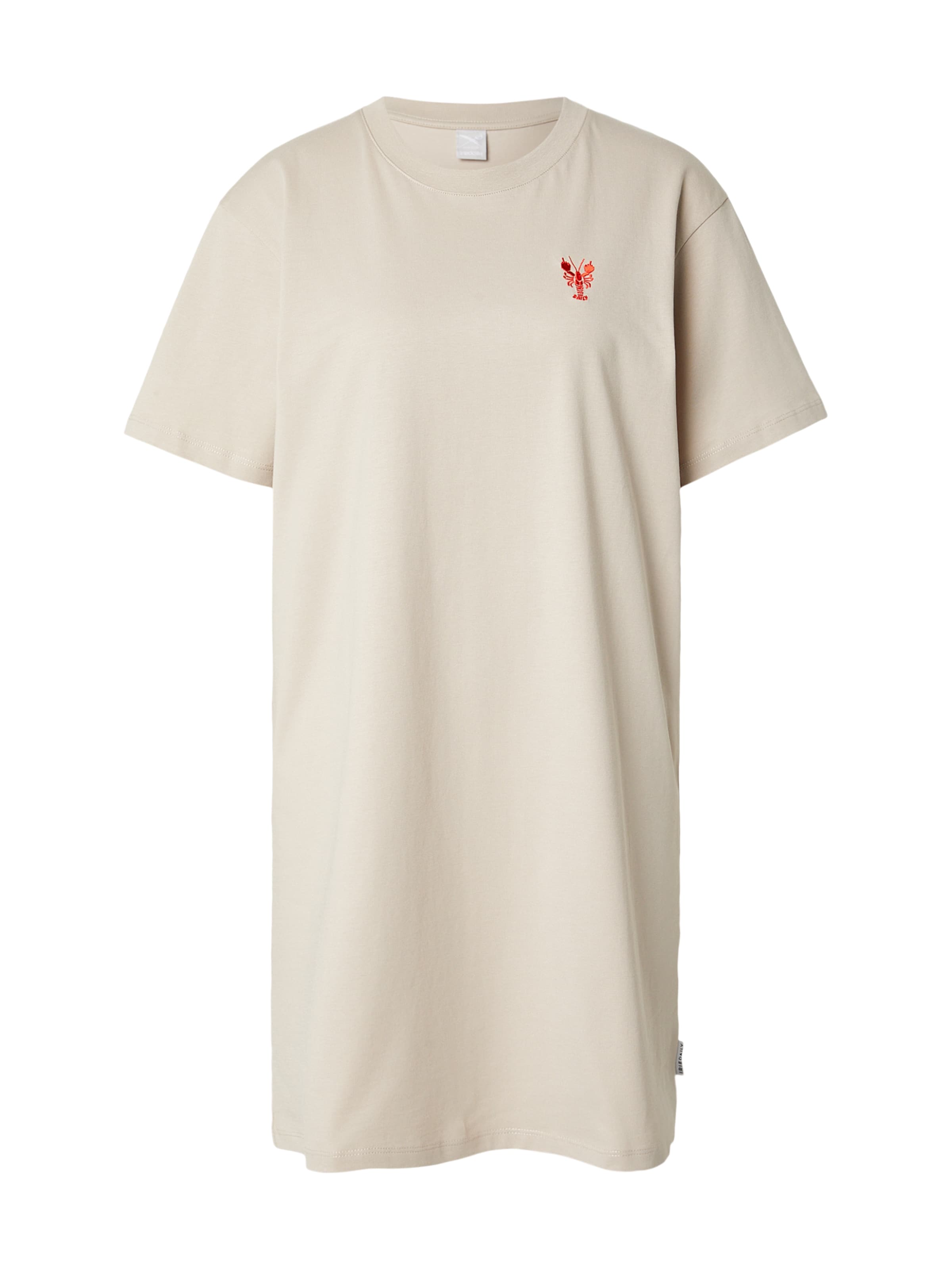 Iriedaily Šaty 'FC Hummer' – béžová: přední strana