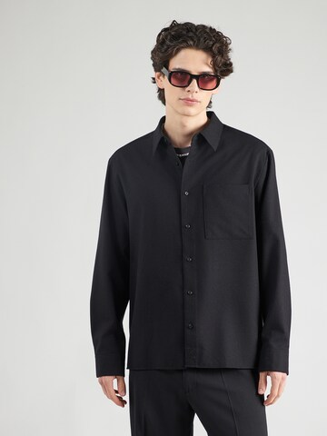 melns Calvin Klein Standarta piegriezums Krekls: no priekšpuses