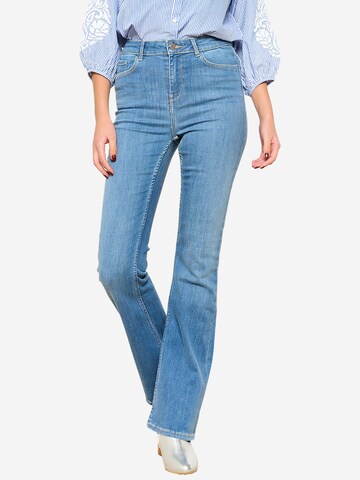 LolaLiza Bootcut Jeans in Blau: predná strana