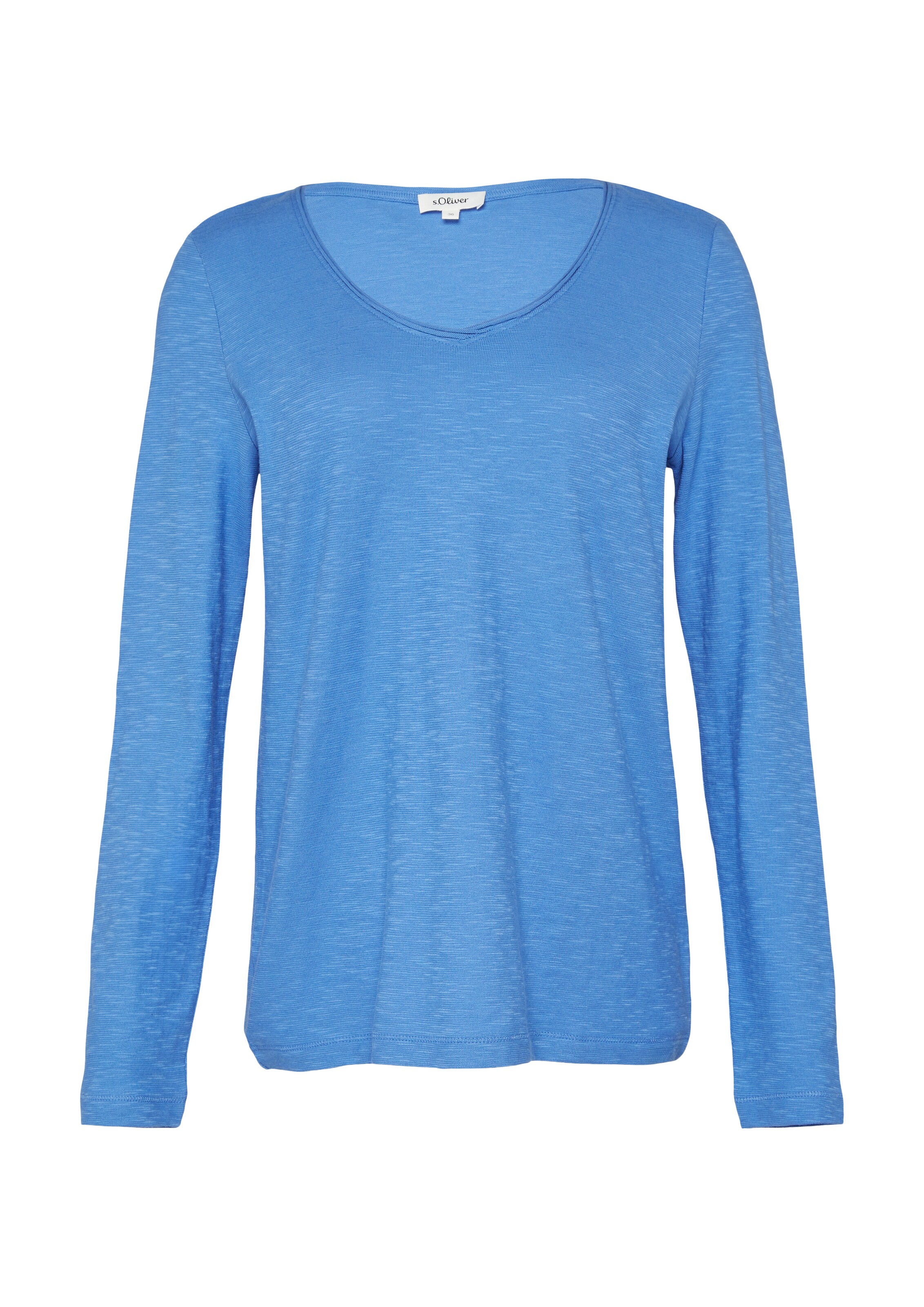 s.Oliver - Camisa em azul: frente