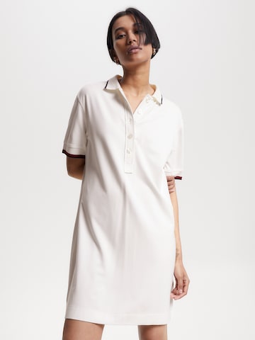 Robe TOMMY HILFIGER en blanc : devant