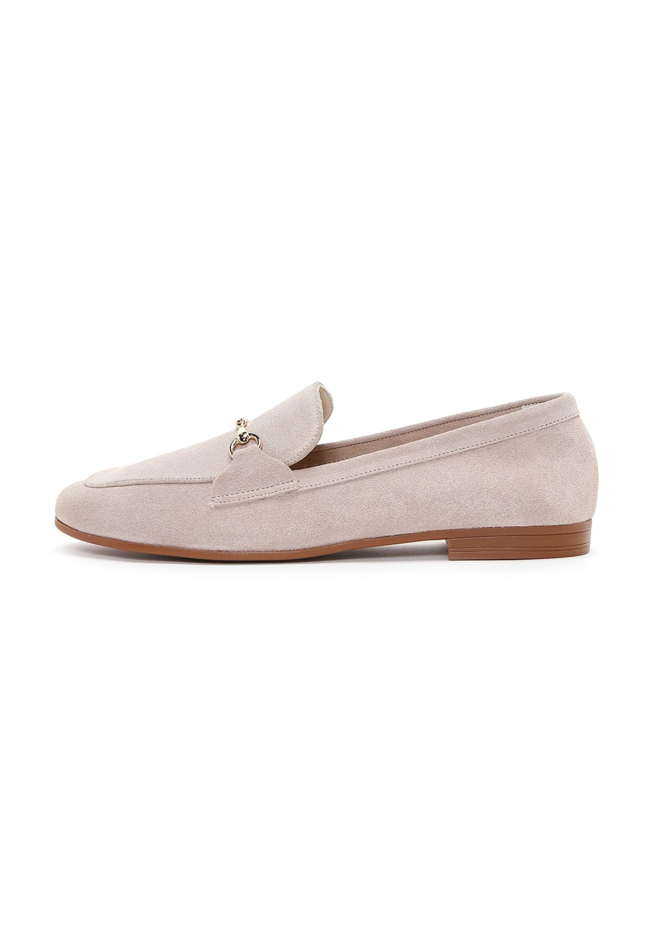 Derimod Slipper in Beige: Vorderseite