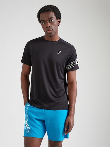 ASICS Funktionsshirt in Schwarz: Vorderseite