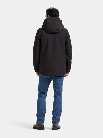 Didriksons Winterjacke 'LIAM' in Schwarz