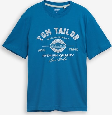 mėlyna TOM TAILOR Marškinėliai: priekis