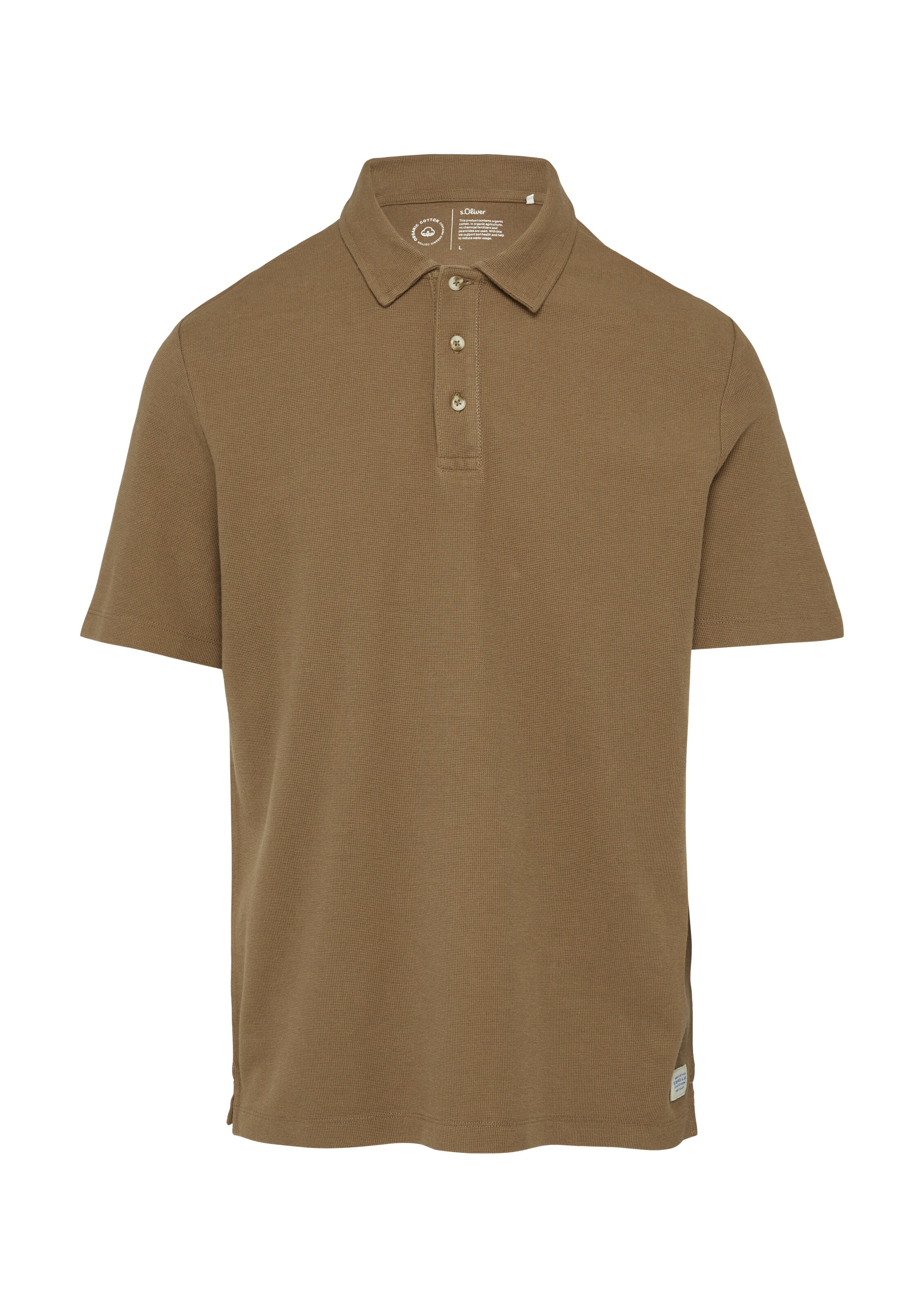 T-Shirt s.Oliver en beige : devant